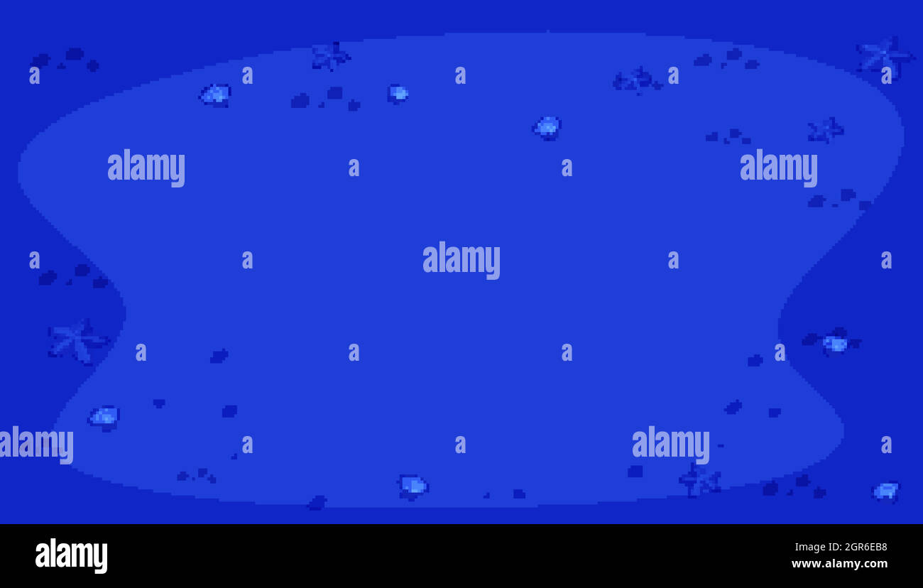 Hintergrunddesign mit Muschel und Seestern Stock Vektor
