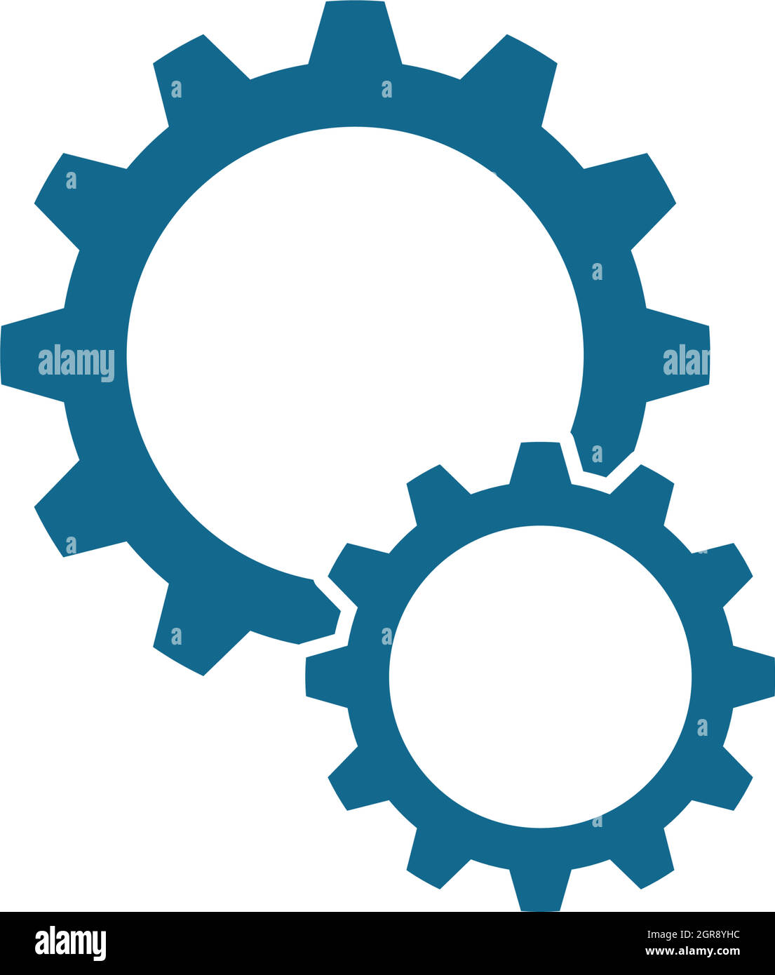Gang Logo Vorlage Vektor icon Abbildung Stock Vektor