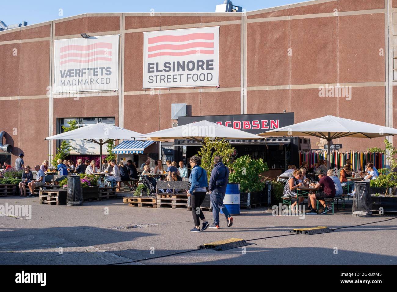 Elsinore Street Food Market Stockfoto