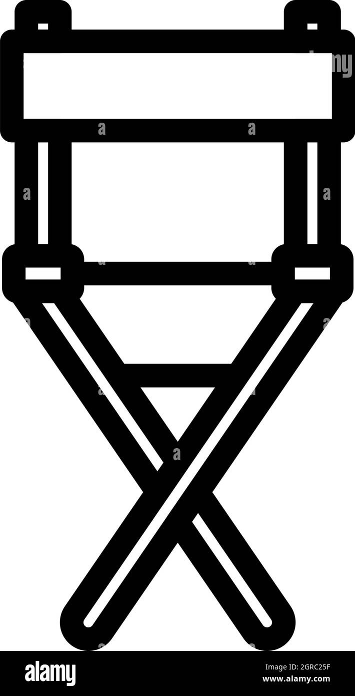 Symbol Für Den Director Chair Stock Vektor