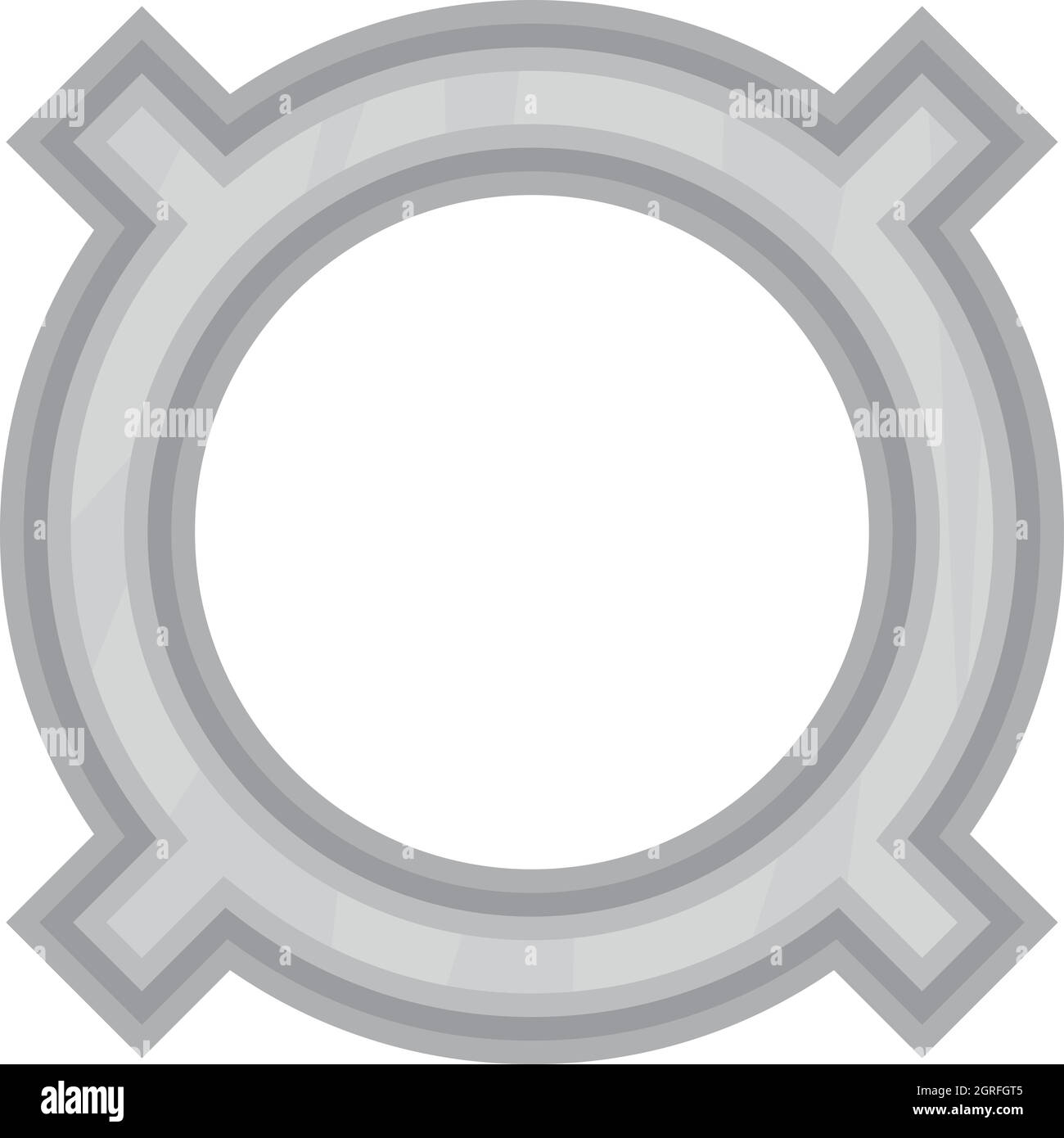 Zeichen für alle Währungen Symbol, monochromen Stil Stock Vektor