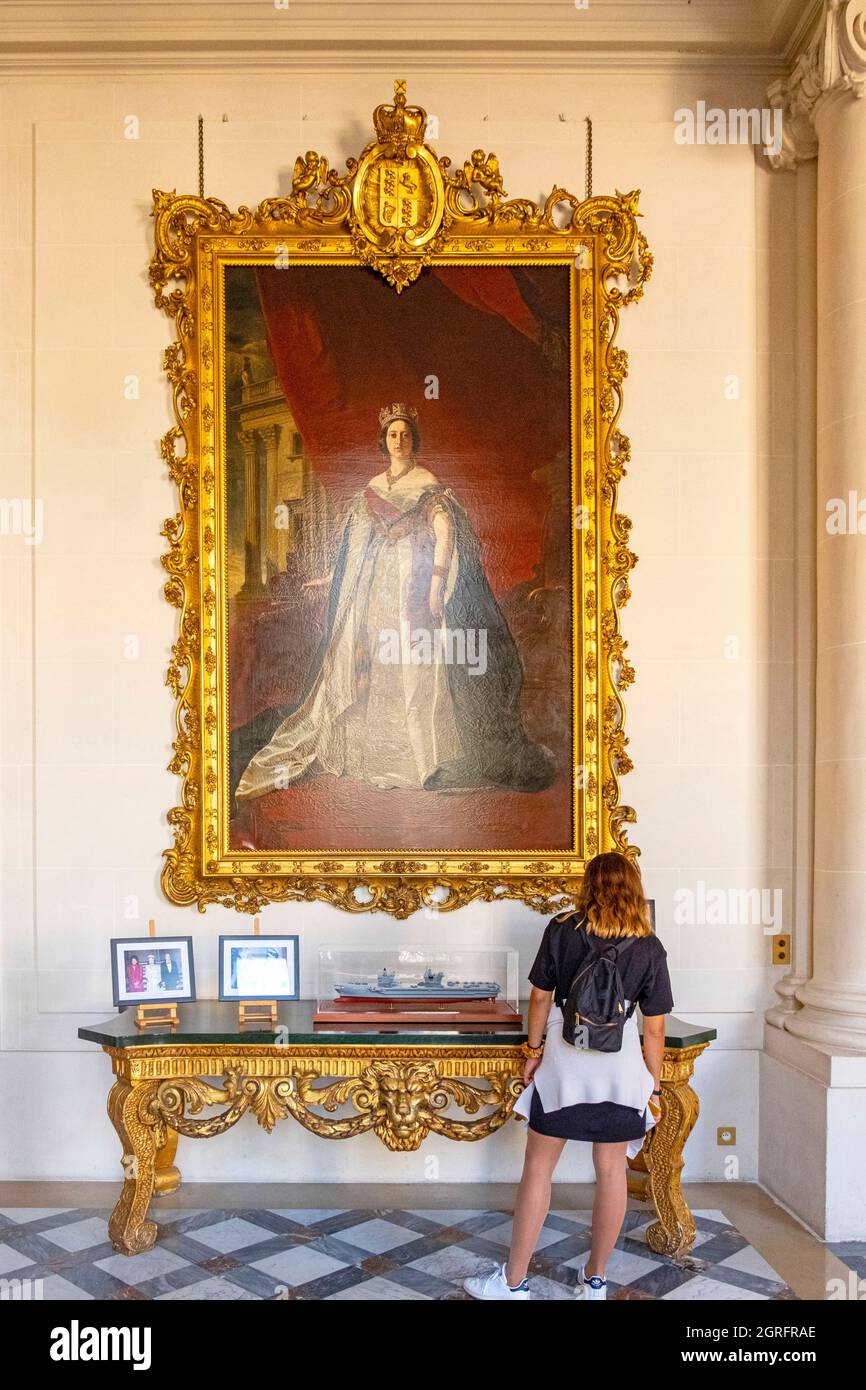 Frankreich, Paris, Botschaft Des Vereinigten Königreichs Stockfoto