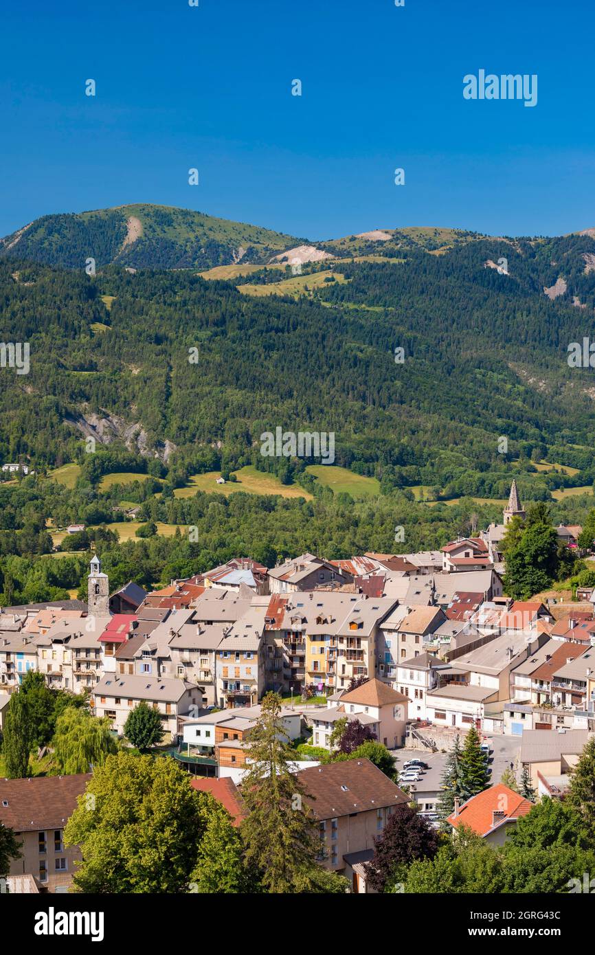 Frankreich, Alpes de Haute Provence, Seyne Stockfoto