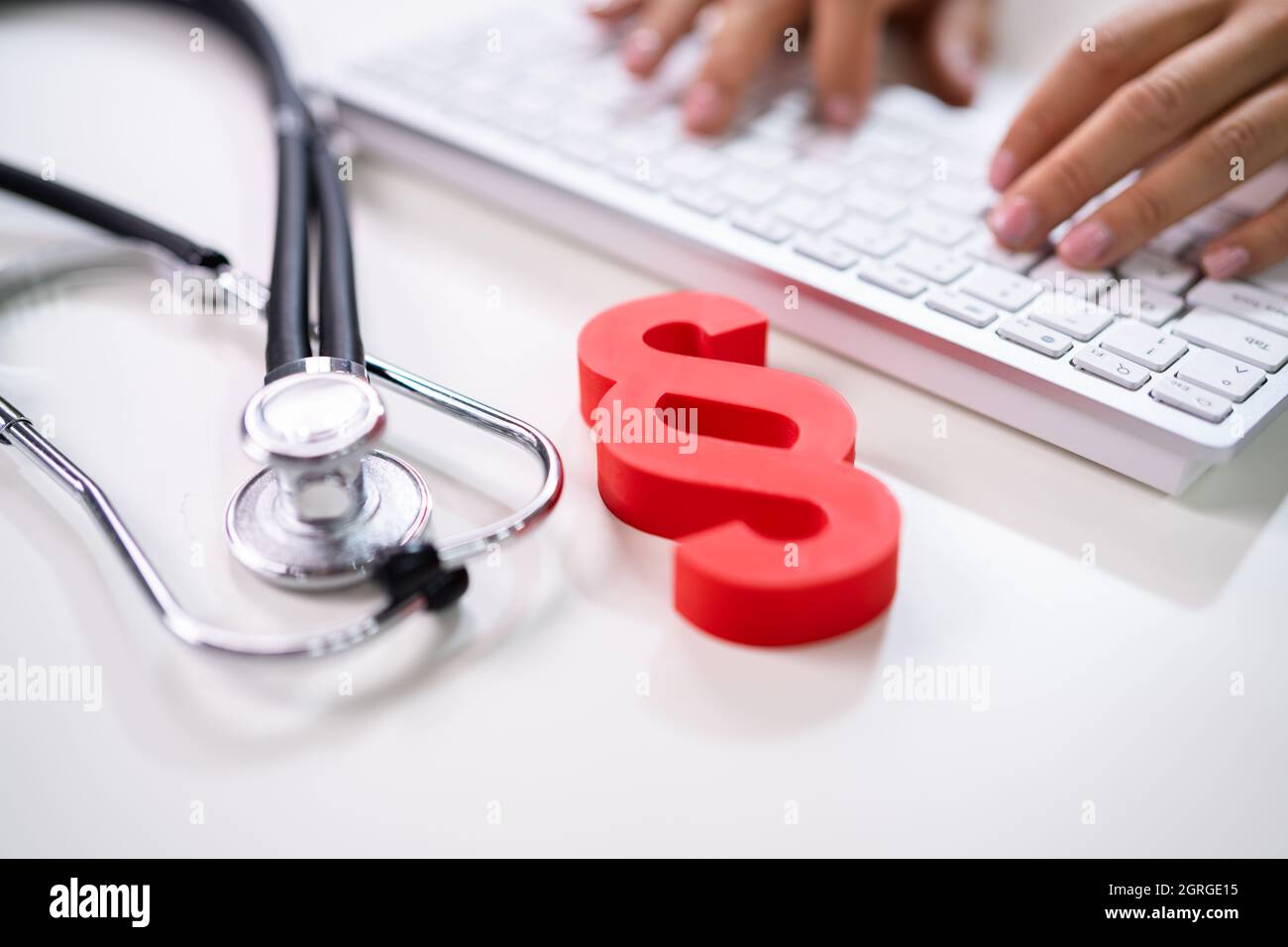 Medizinische Fehlpraxis Und Rechtsanwalt. Medizinrecht Und Psychiatrie Stockfoto