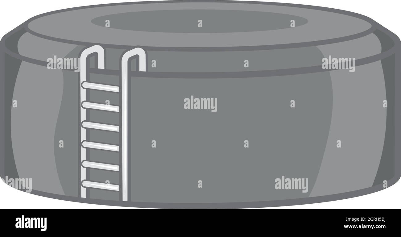 Speicher-Symbol, schwarz Tank Stil Monochrom Stock Vektor