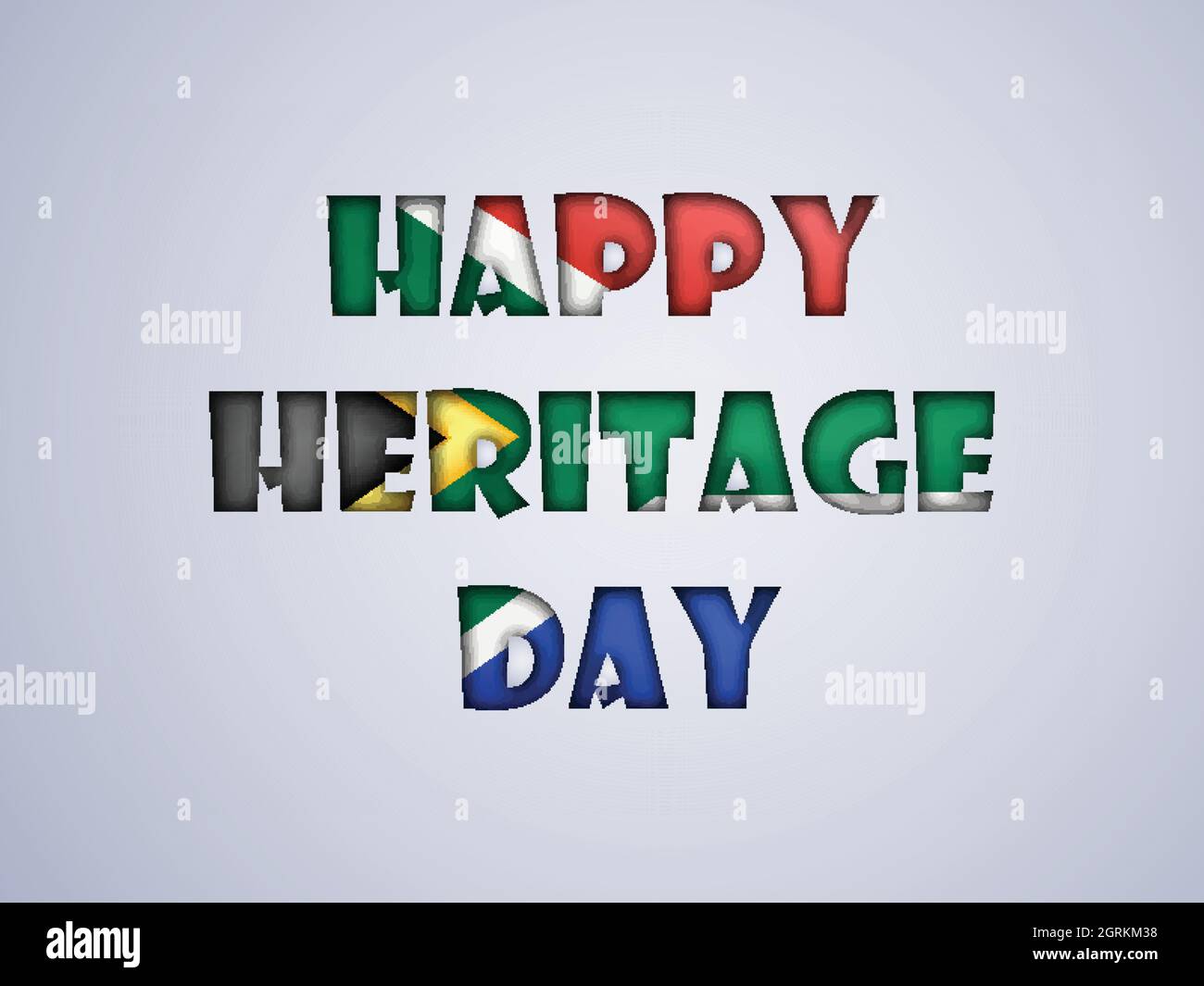 Hintergrund Zum Heritage Day Stock Vektor