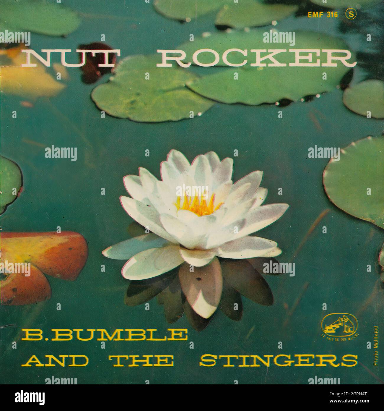 B.Bumble and The Stingers - Nut Rocker EP - Vintage Vinyl Record Cover Stockfoto