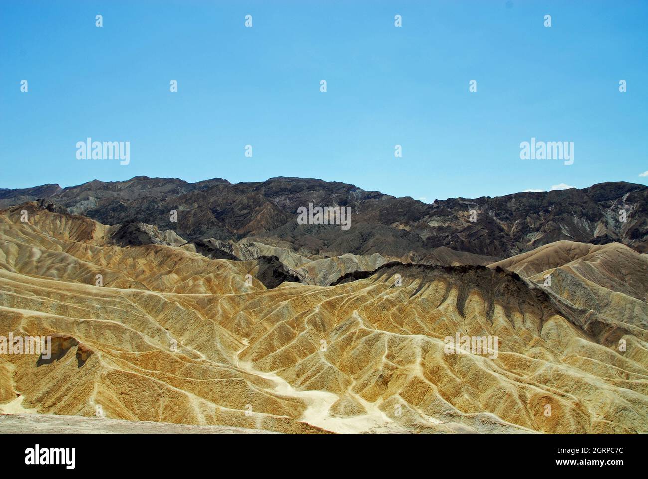 Twenty Mule Team Canyon, Death Valley Mountains, Kalifornien, USA Stockfoto