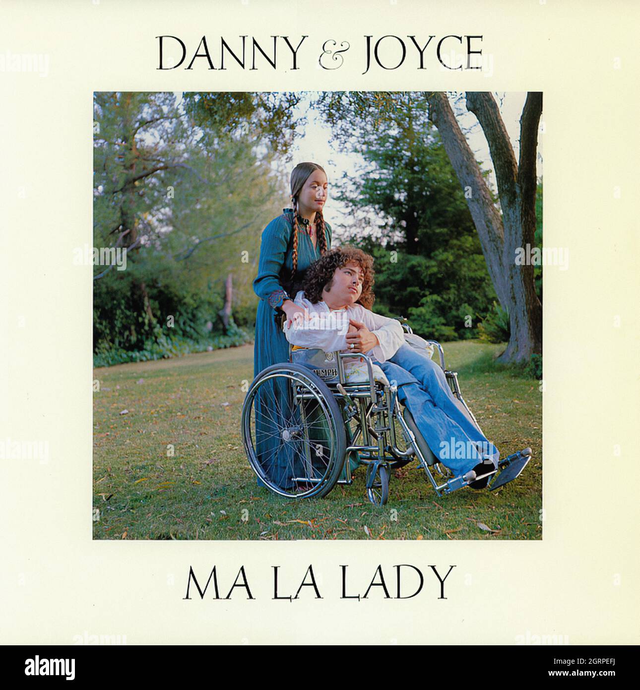 Danny & Joyce - Ma La Lady - Vintage Vinyl Album Stockfoto