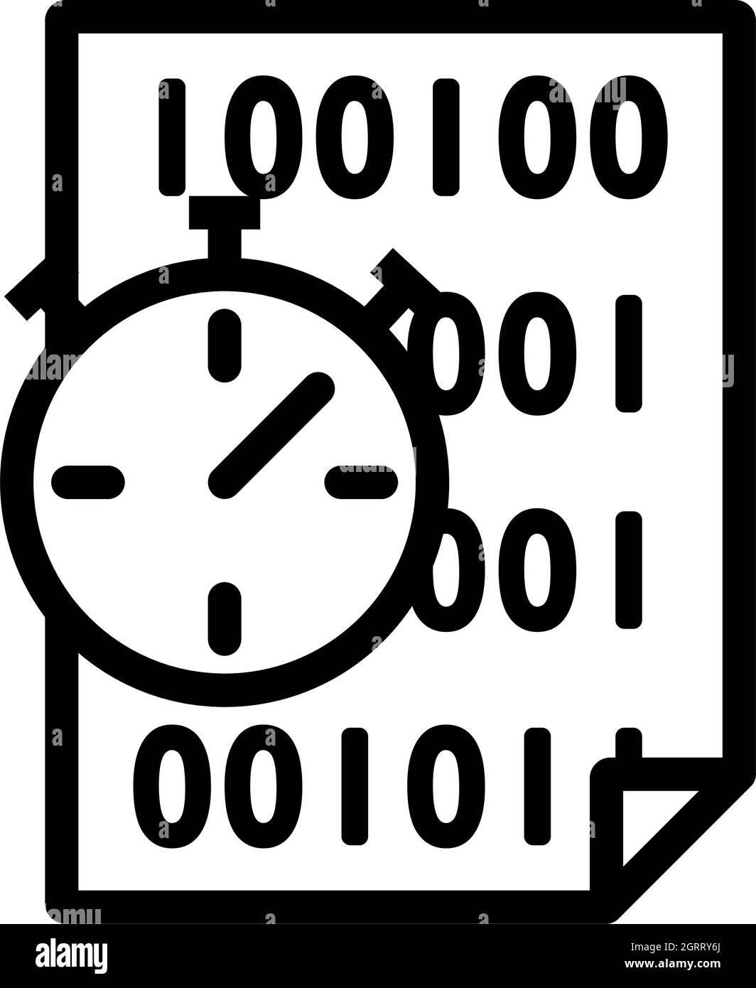 Symbol Für Schnelle Entwicklung Stock Vektor