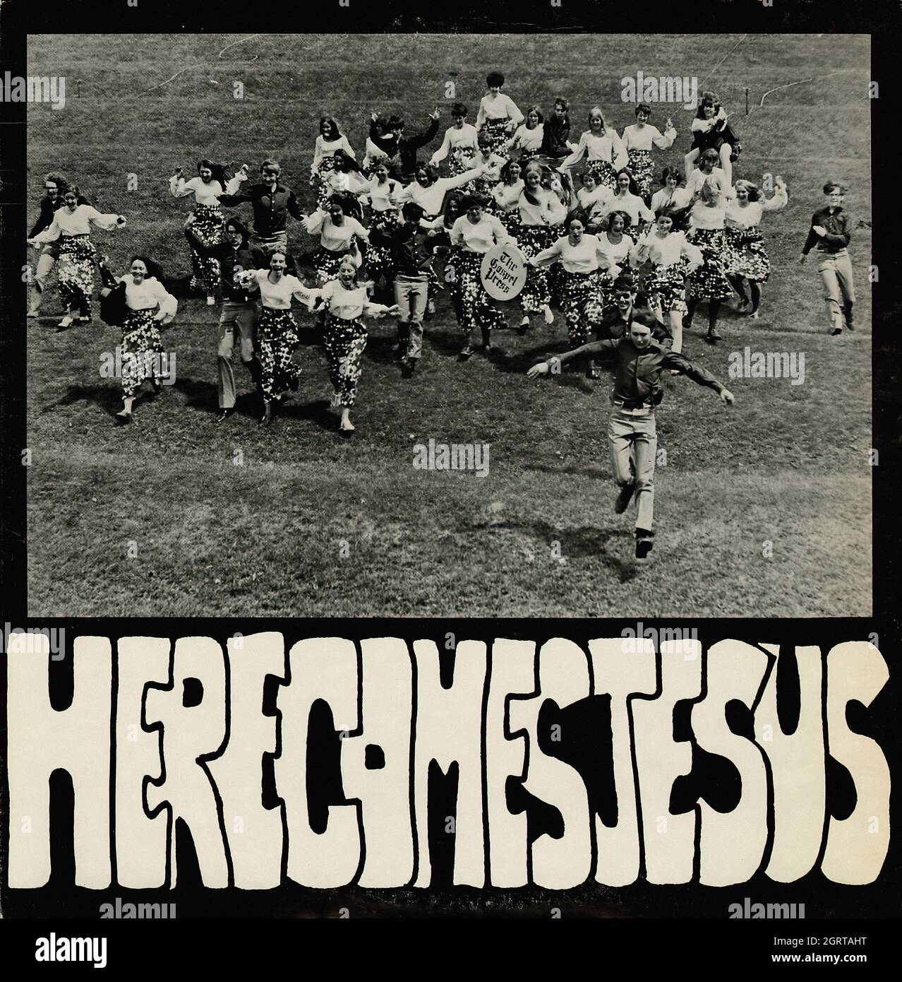 Here Comes Jesus - Vintage American Christian Vinyl Album Stockfoto