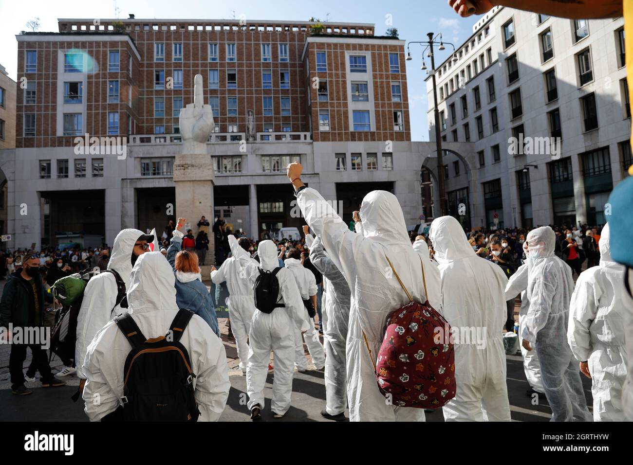 Mailand, Italien. Oktober 2021. 2021 1. Oktober, Mailand, Italien - Freitag für zukünftiges Treffen Credit: Marco Ciccolella/Alamy Live News Stockfoto