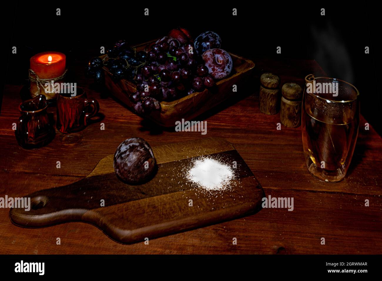 Frisches Obst Stockfoto