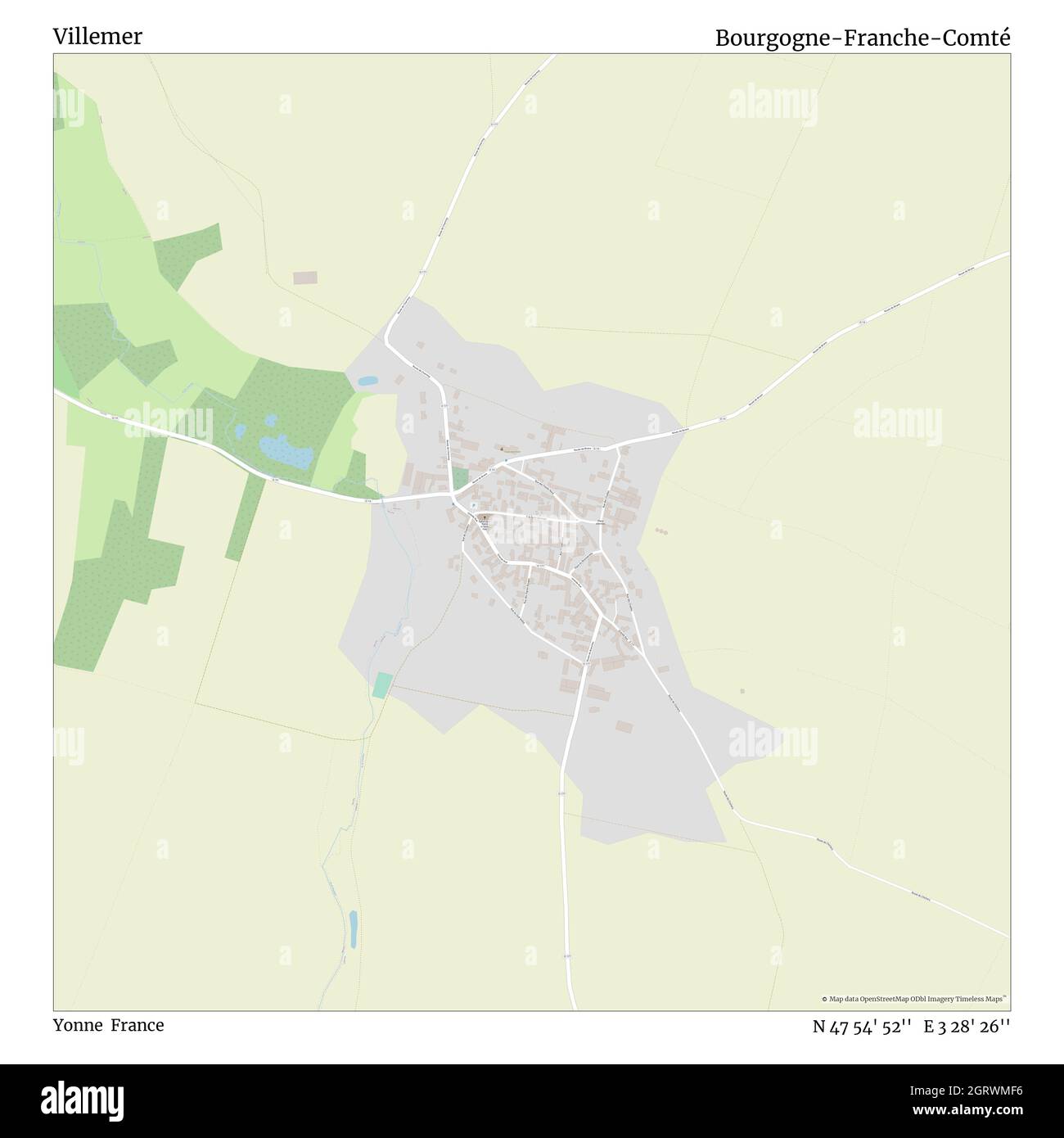 Villemer, Yonne, Frankreich, N 47 54' 52'', E