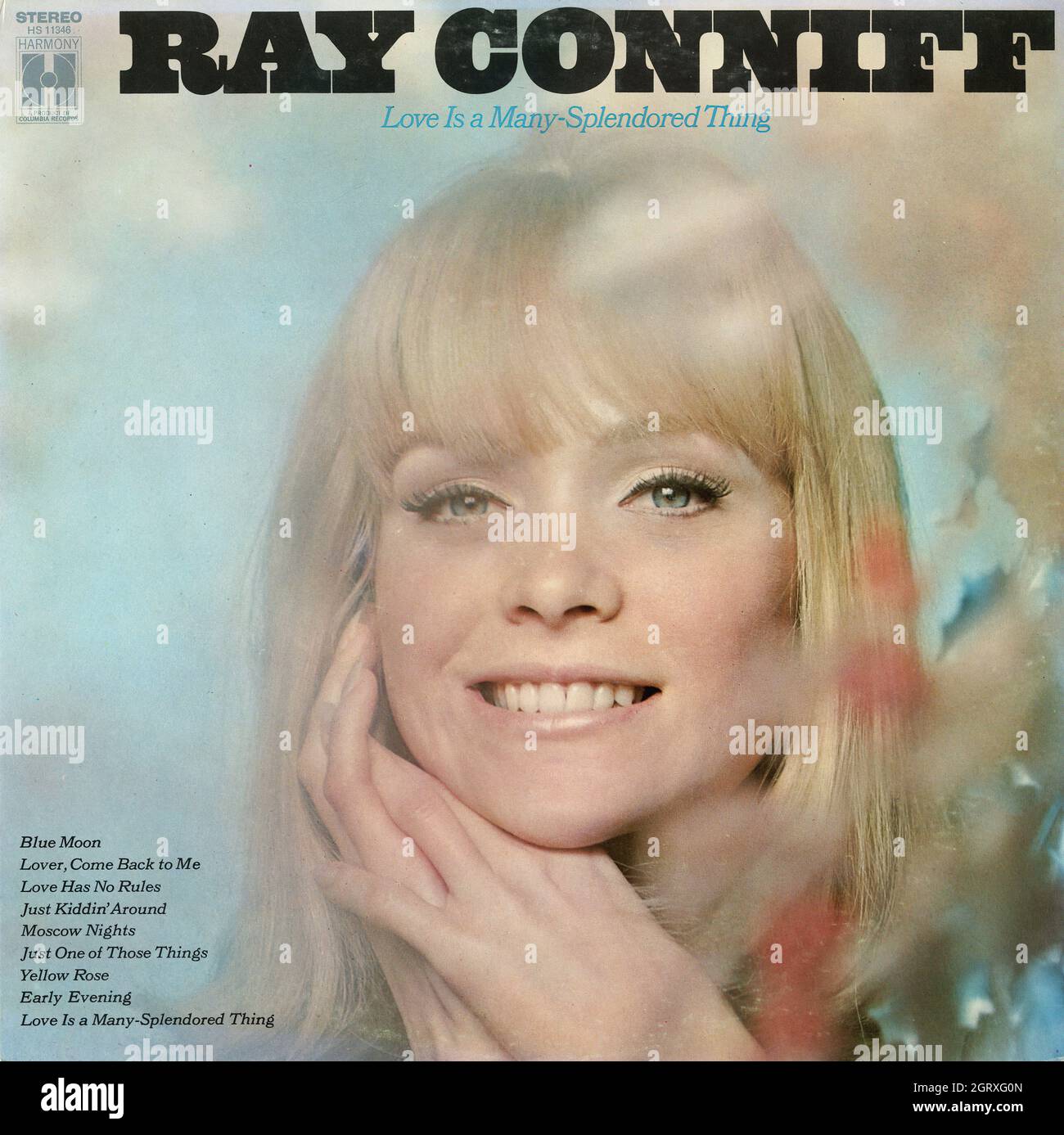 Ray Conniff - Love is A Many-Splendoured Thing - Vintage Musical Vinyl Album Stockfoto