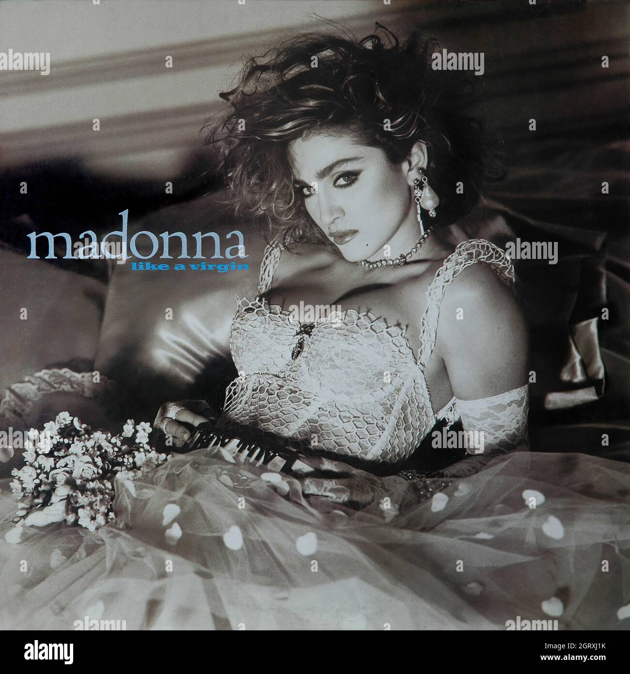 Madonna - Like A Virgin 1984 - Vintage Vinyl 33 U/min Stockfoto