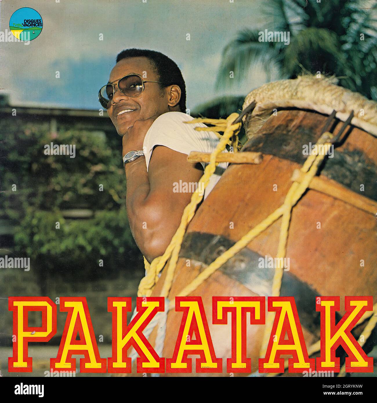 Pakatak - Pakatak - Vintage Vinyl Schallplattencover Stockfoto