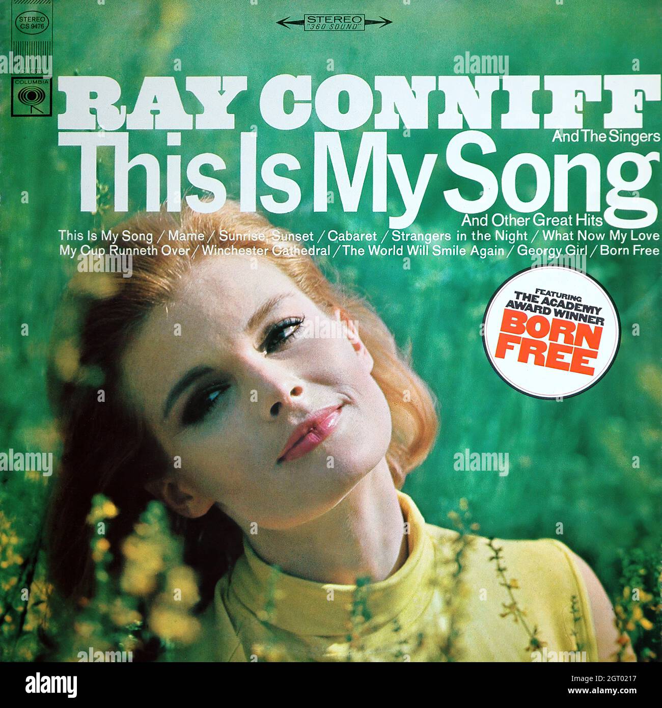Ray Conniff - This is My Song 1967 - Vintage Vinyl mit 33 U/min Stockfoto