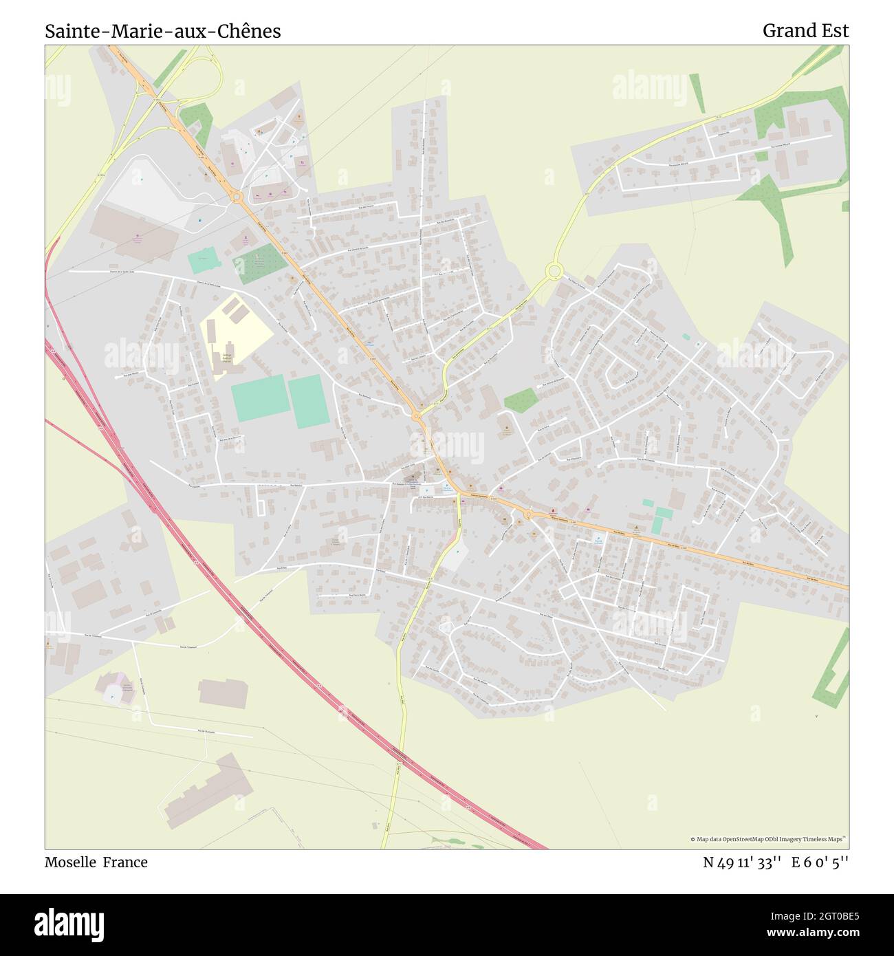 Sainte Marie aux Ch nes Moselle Frankreich Grand Est N 49 11 33 Sainte Marie aux Ch nes Moselle Frankreich Grand Est N 49 11 33