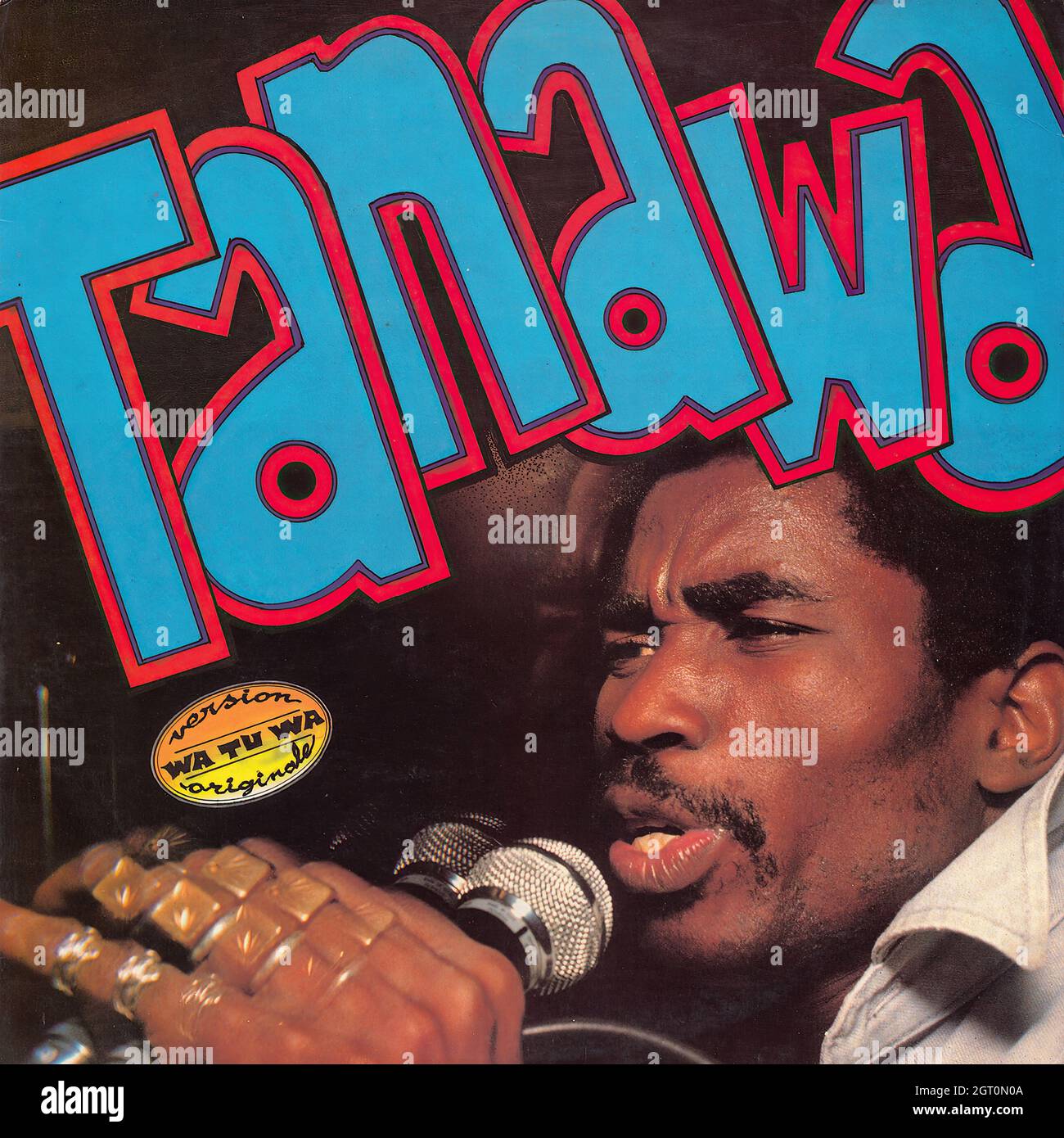 Tanawa - Tanawa - Vintage Vinyl Schallplattencover Stockfoto