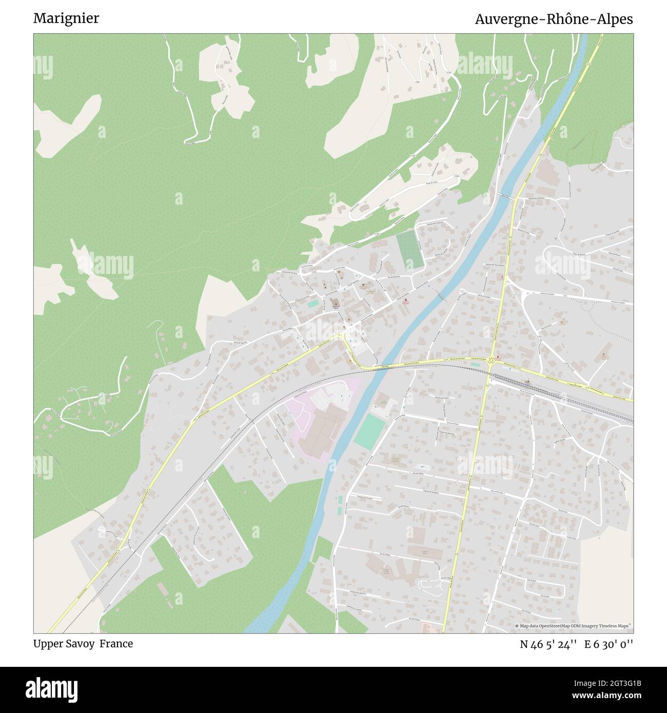 Marignier, Upper Savoy, France, Auvergne-Rhône-Alpes, N 46 5' 24'', E 6 ...
