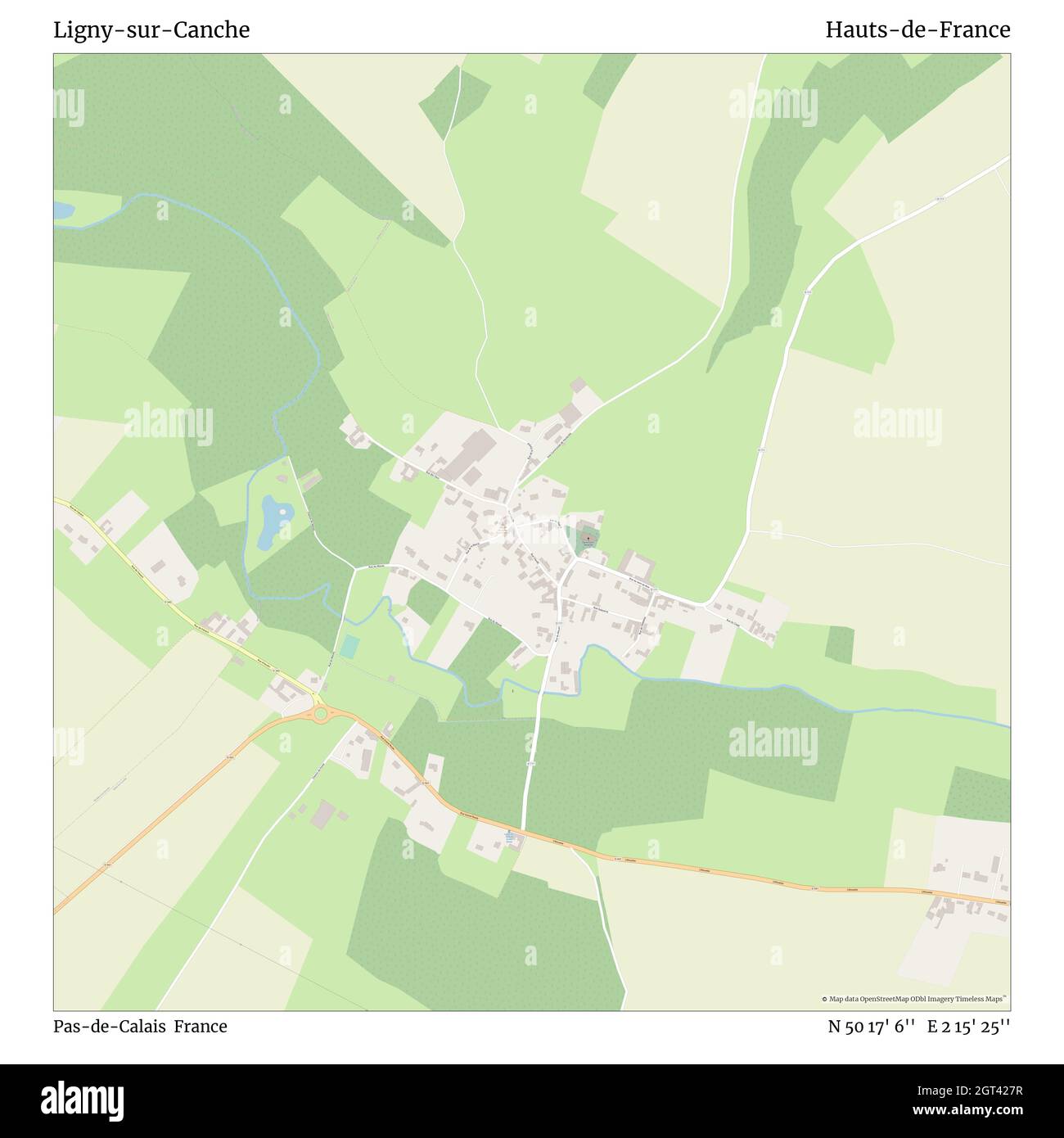 Ligny-sur-Canche, Pas-de-Calais, France, Hauts-de-France, N 50 17' 6'', E 2 15' 25'', map, Timeless Map veröffentlicht im Jahr 2021. Reisende, Entdecker und Abenteurer wie Florence Nightingale, David Livingstone, Ernest Shackleton, Lewis and Clark und Sherlock Holmes haben sich bei der Planung von Reisen zu den entlegensten Ecken der Welt auf Karten verlassen.Timeless Maps kartiert die meisten Orte auf der Welt und zeigt die Verwirklichung großer Träume Stockfoto