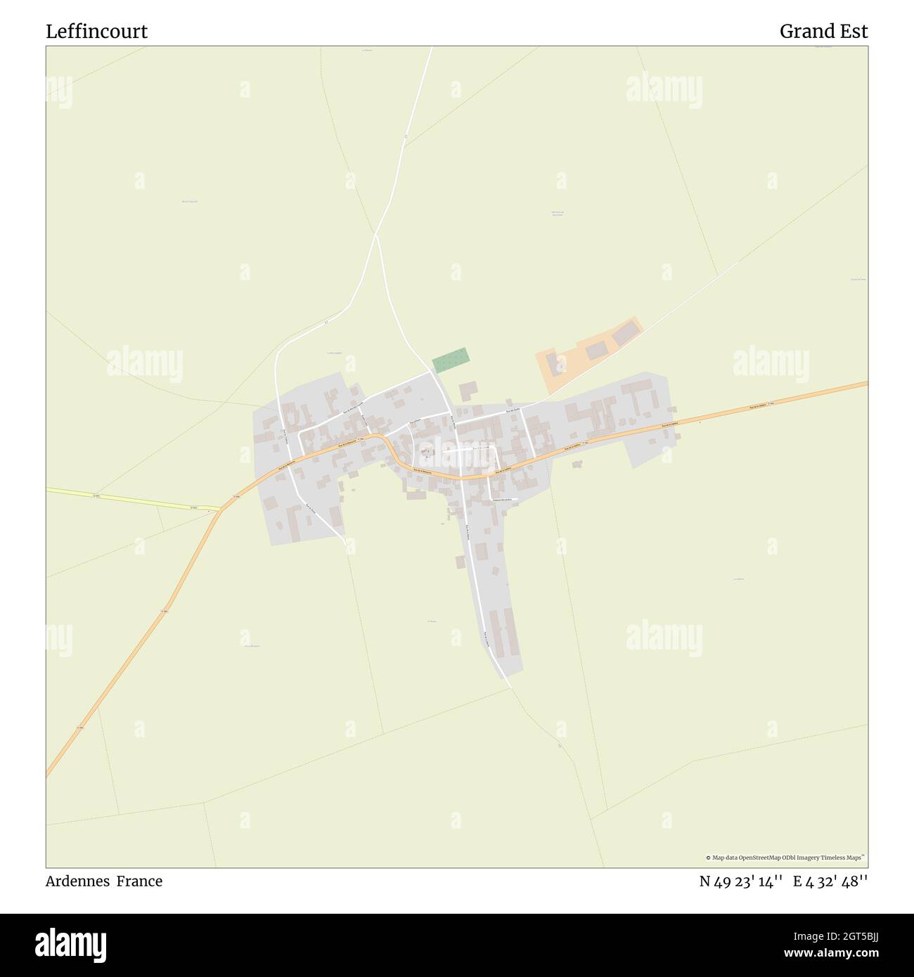 Leffincourt, Ardennen, Frankreich, Grand Est, N 49 23' 14'', E 4 32' 48