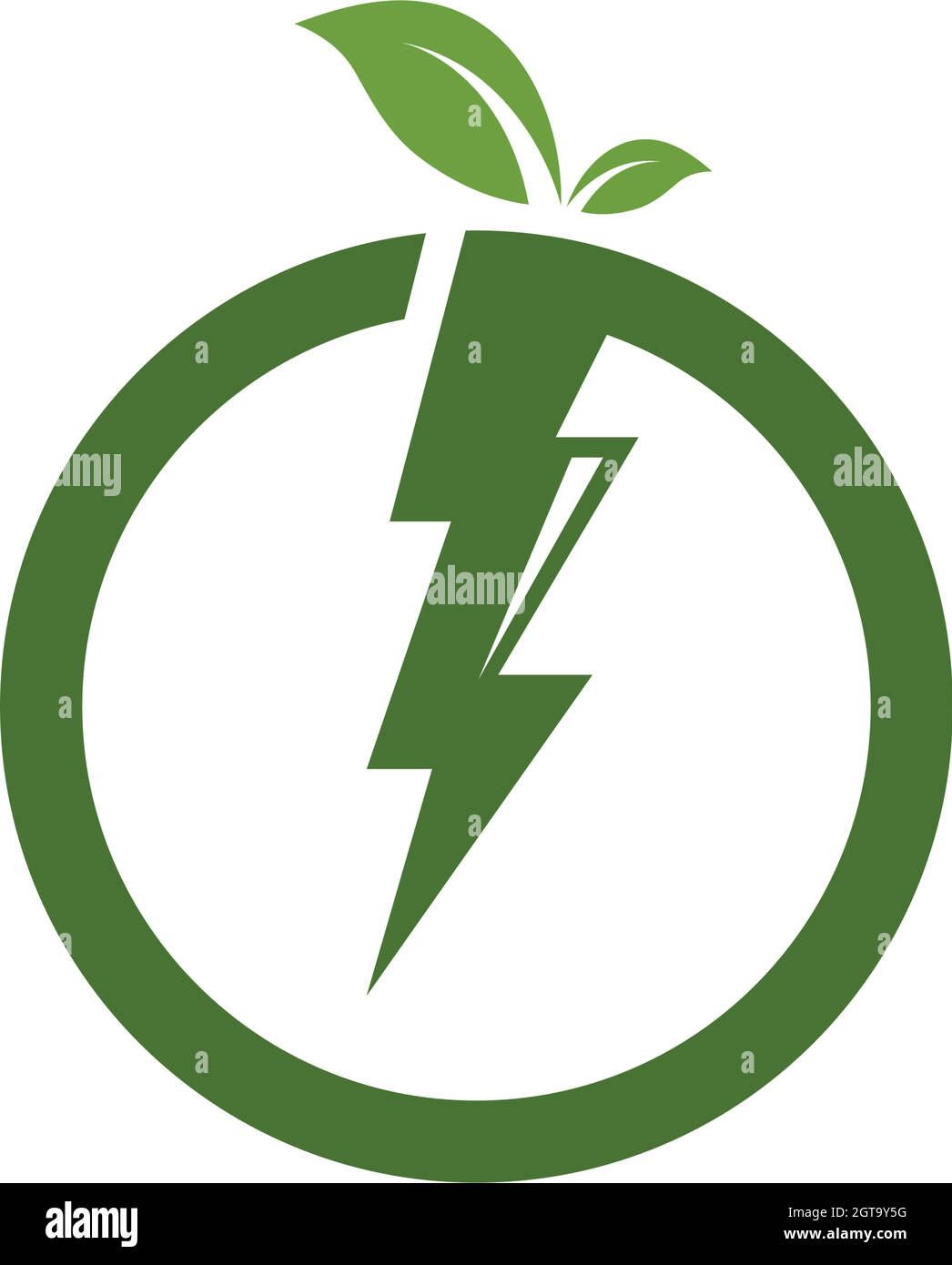 Blitz Donnerbolzen Illustration Vektor Stock Vektor