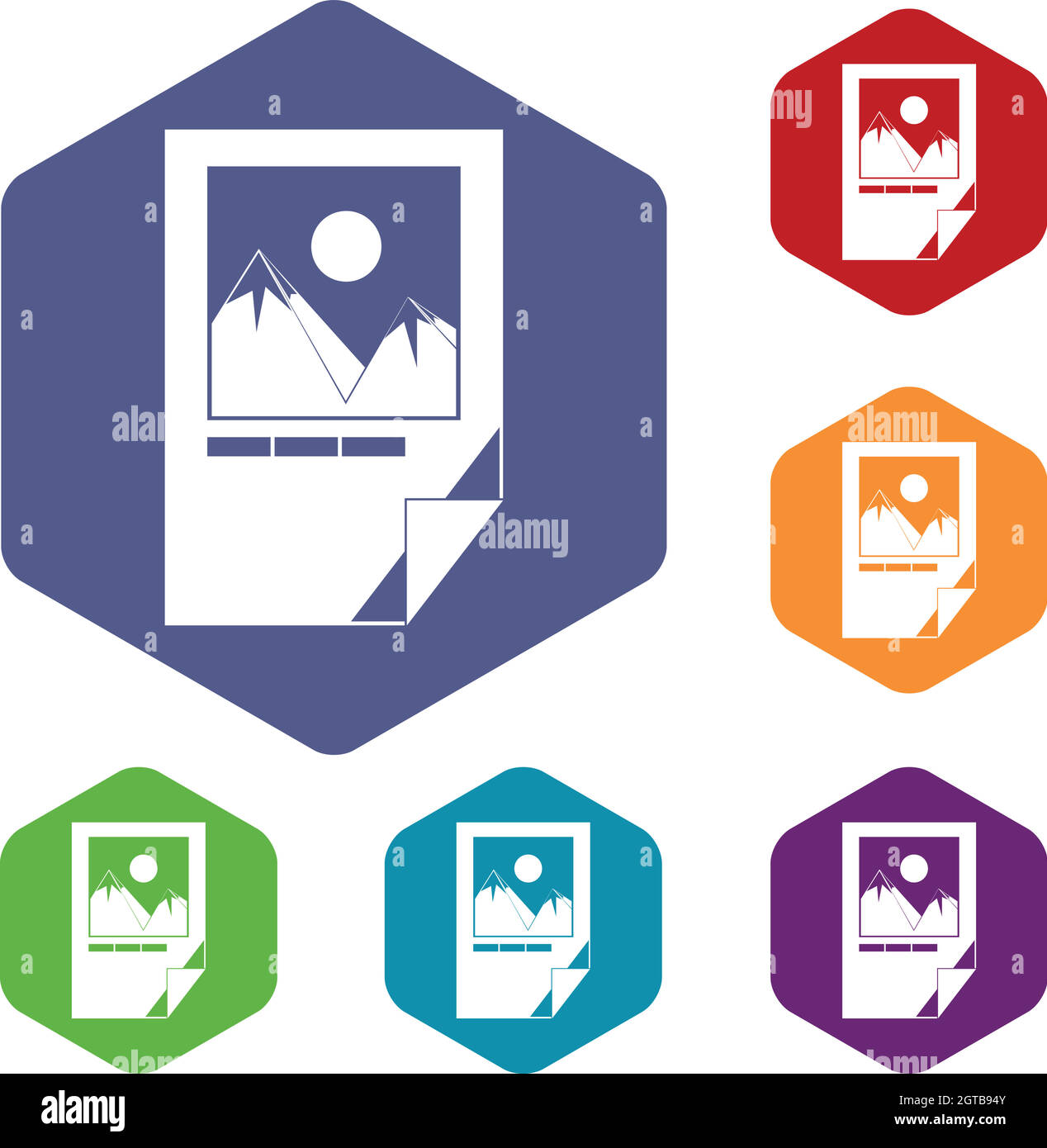 Getestete Tinte Papier mit Drucker Marken Icons set Stock Vektor