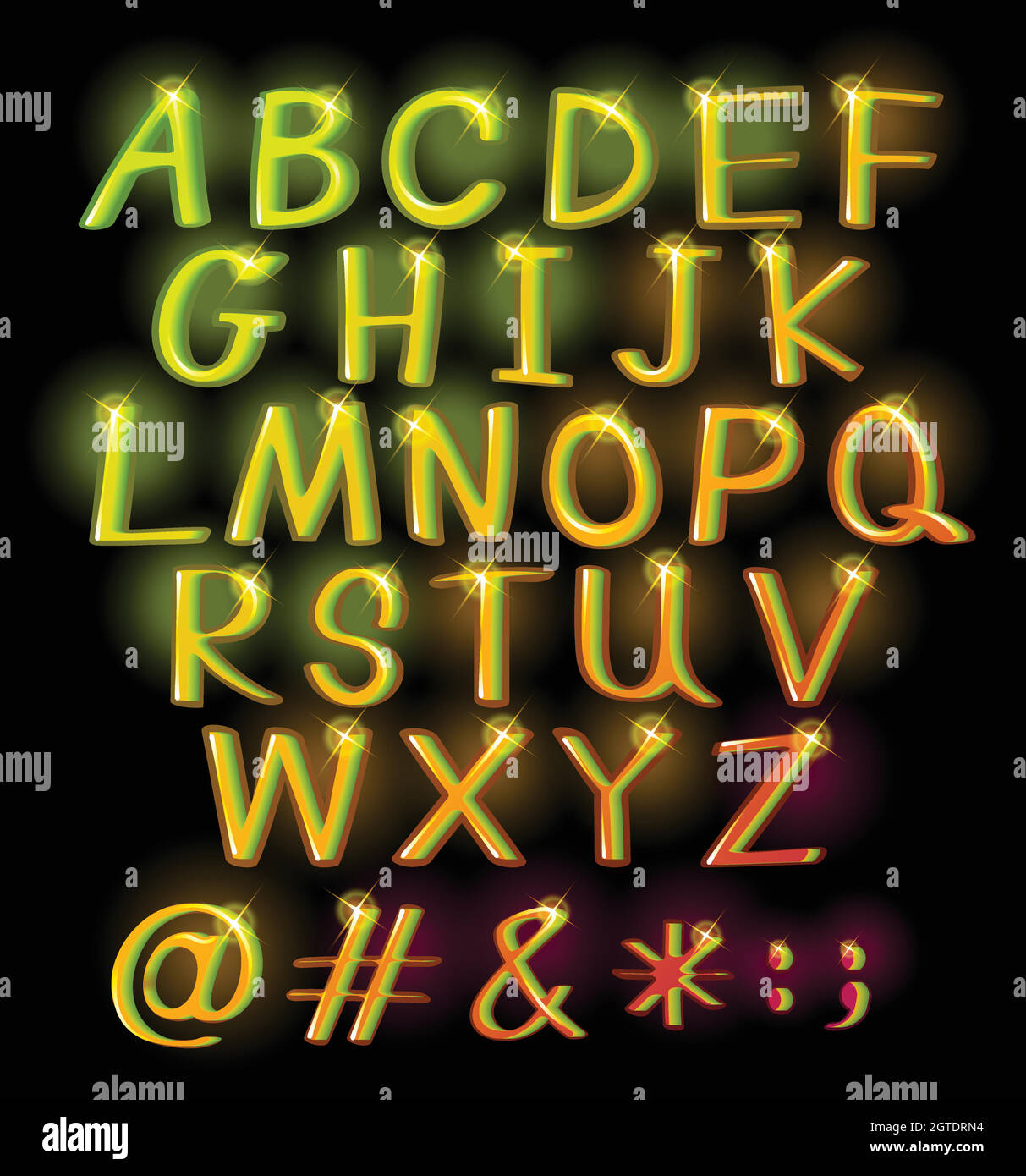 Stilvolle Alphabet Leasing Freigabe Ebenbild