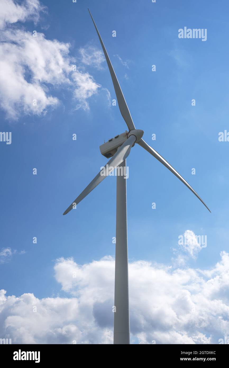 Windkraft, Alternative zum Klimawandel Stockfoto