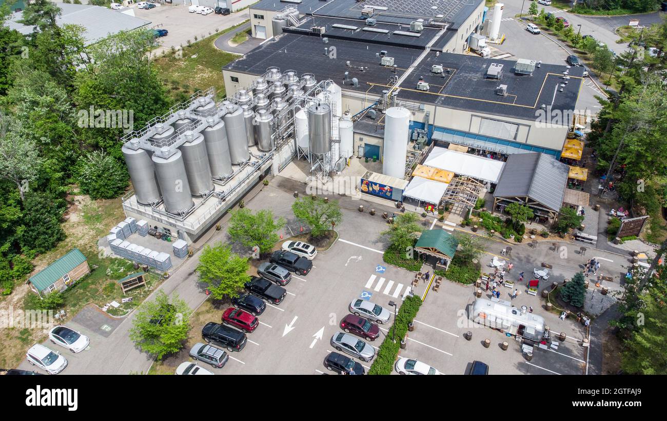 Allagash Brewing Company, Portland, Maine, USA Stockfoto