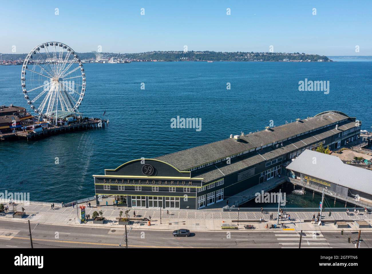 Seattle Aquarium, Seattle, Washington, USA Stockfoto