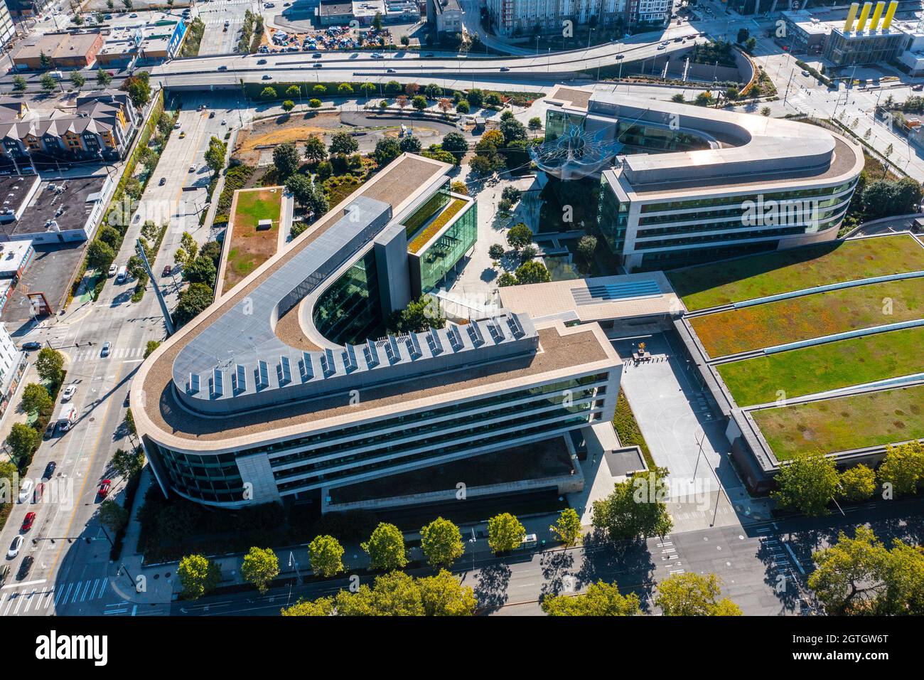 Bill & Melinda Gates Foundation, Seattle, Washington, USA Stockfoto