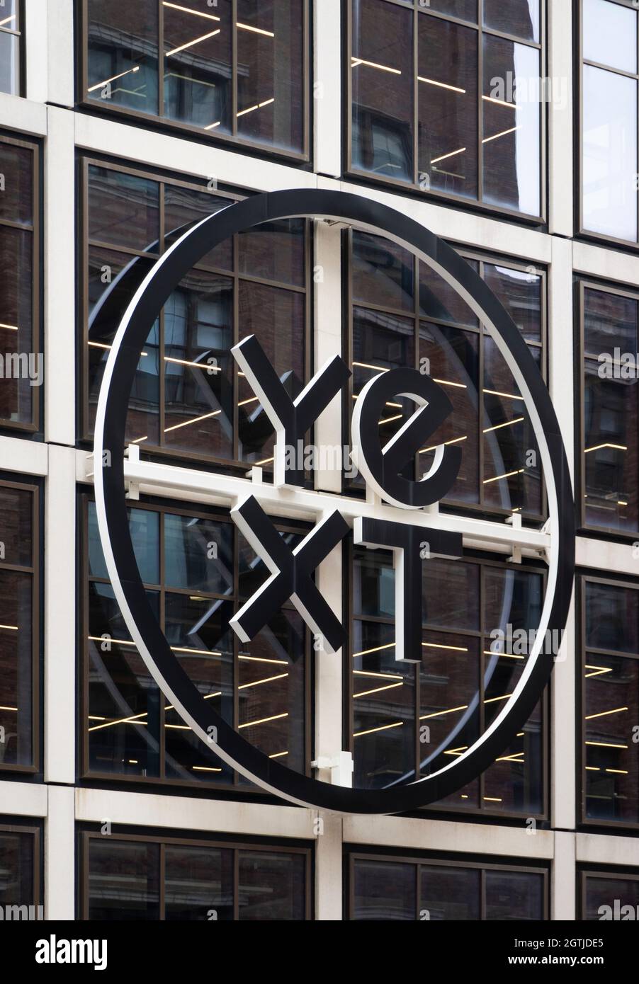Yext-Gebäude in Chelsea Manhattan NYC Stockfoto