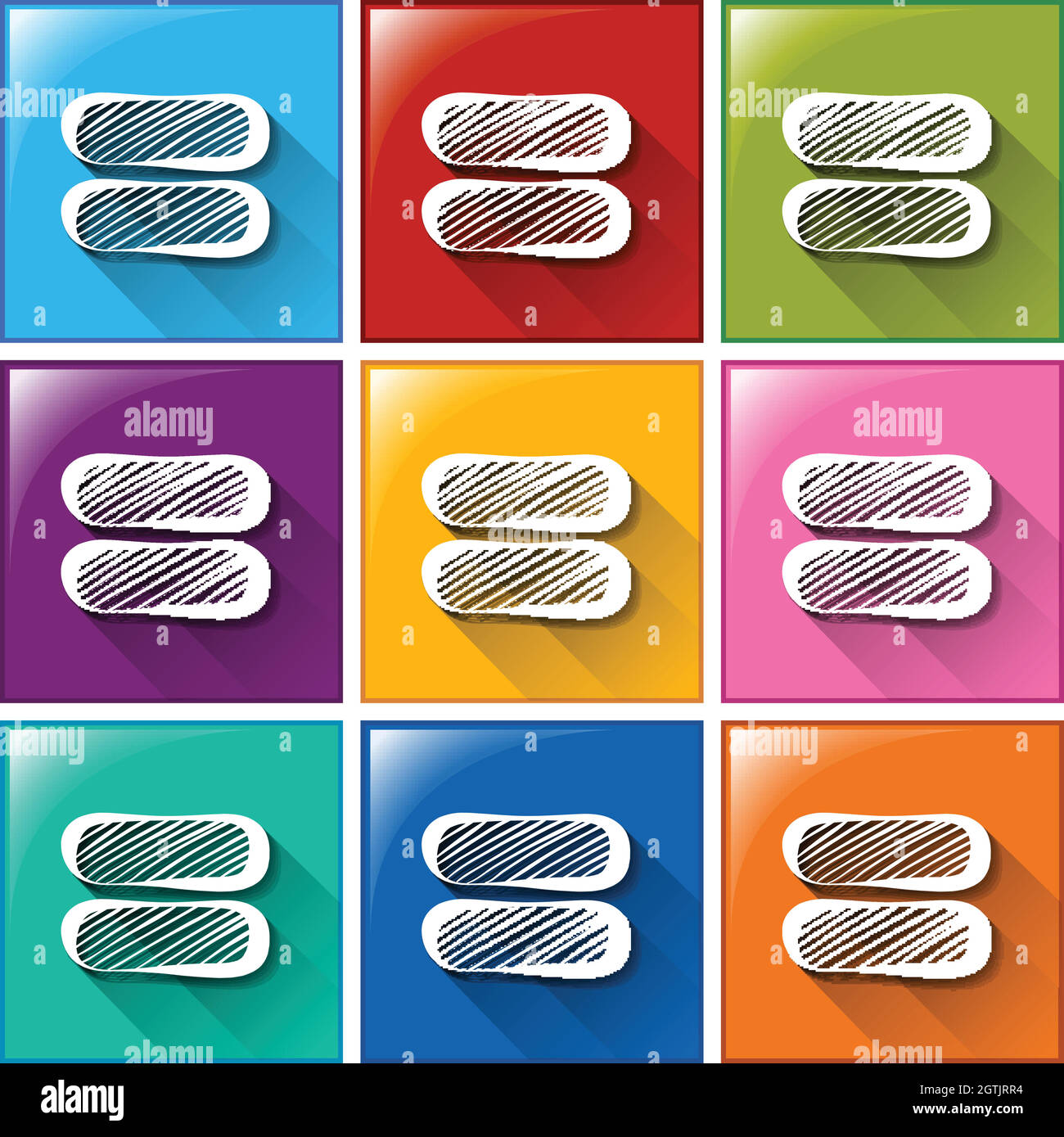  Gleichung gleich gleich Stock-Vektorgrafiken kaufen - Alamy