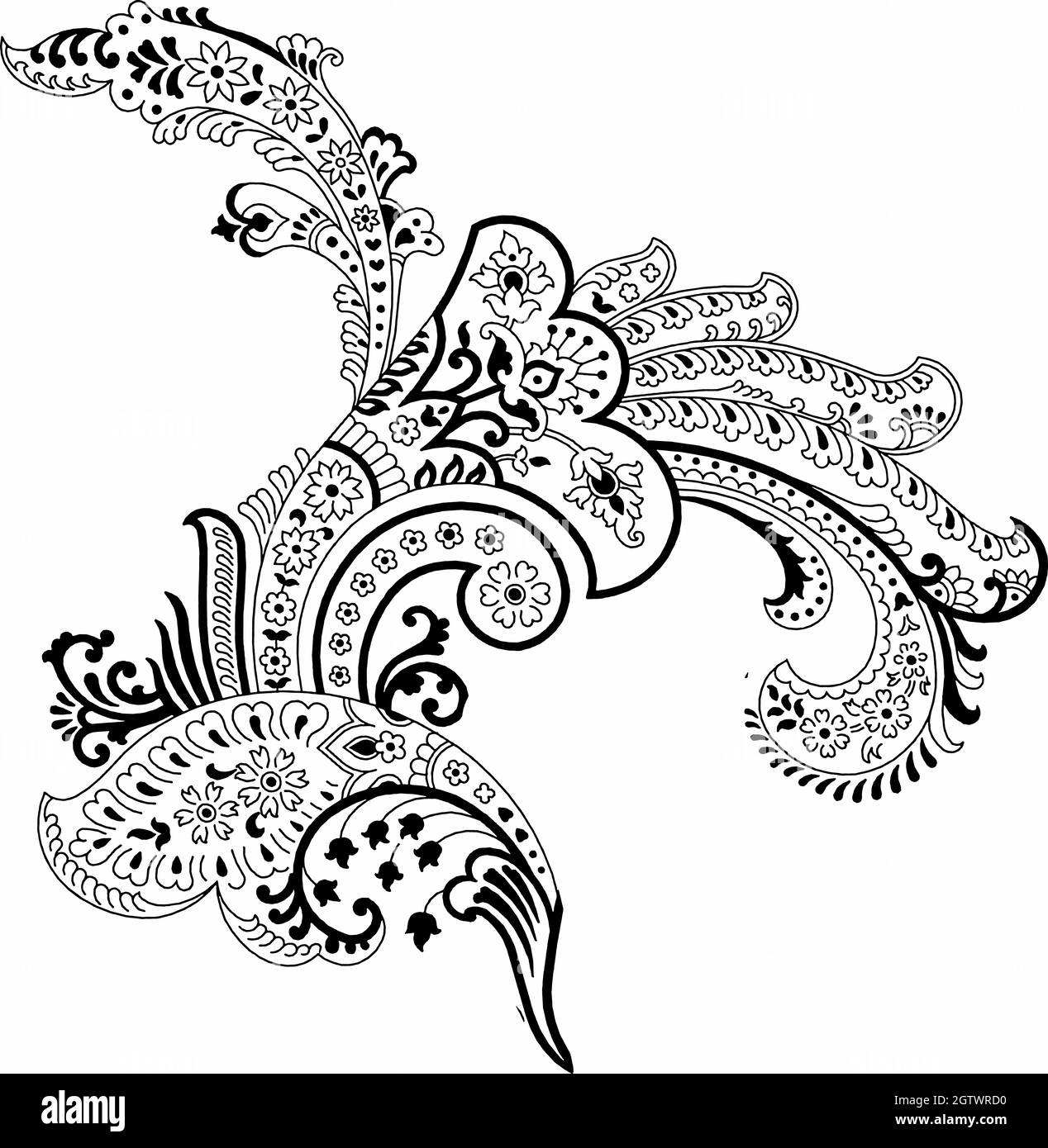 Blumenmuster Zeichnung Blume visuelle Künste PNG, Clipart, abstrakte Kunst, Kunst, Kreis, Zeichnung, Floral Design Kostenlos Stockfoto