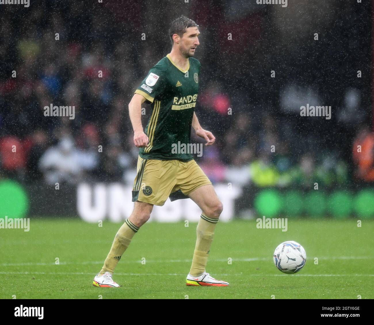 Chris Basham #6 von Sheffield United während des Spiels Stockfoto