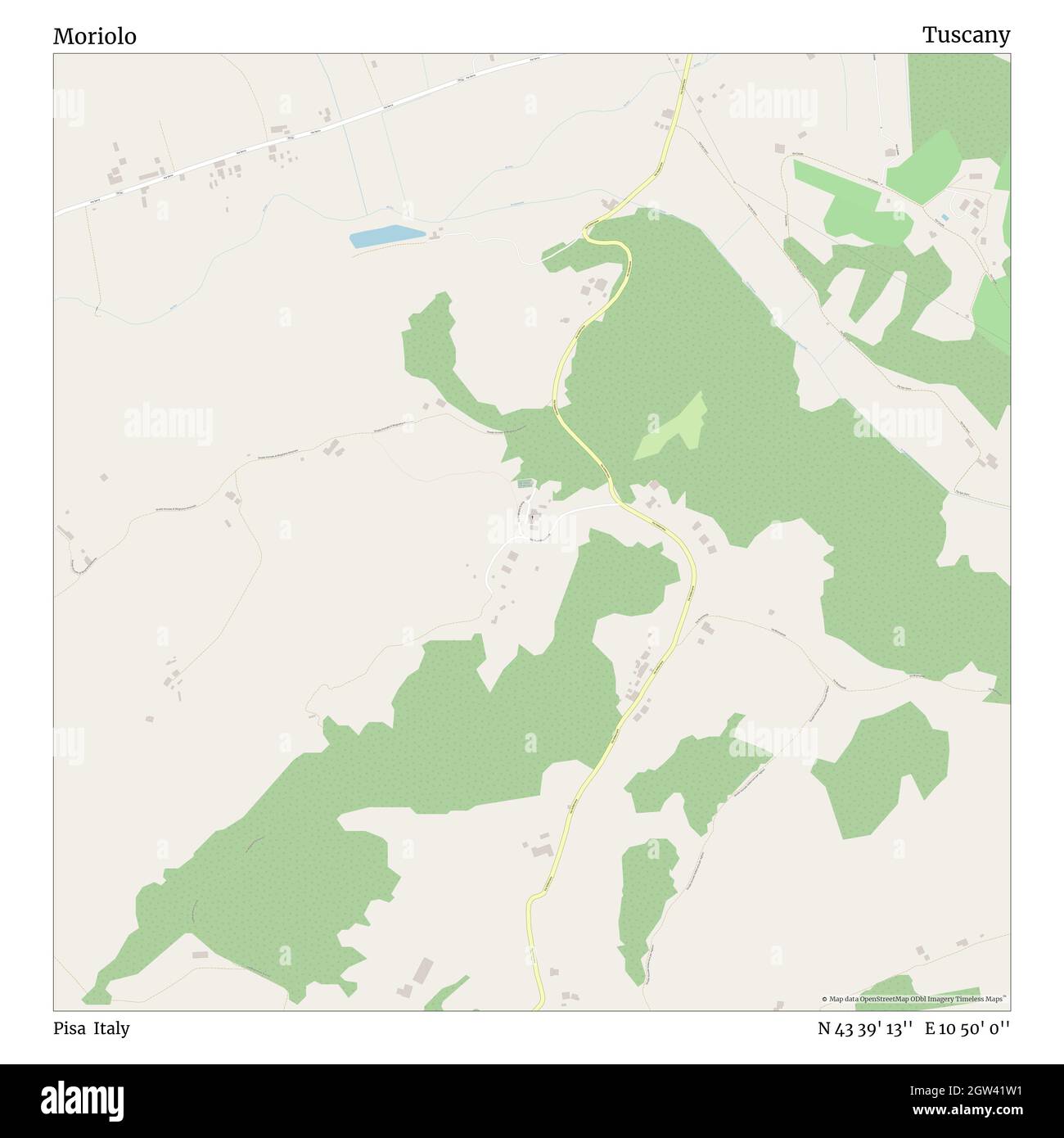 Moriolo, Pisa, Italien, Toskana, N 43 39' 13'', E 10 50' 0'', map, Timeless Map veröffentlicht im Jahr 2021. Reisende, Entdecker und Abenteurer wie Florence Nightingale, David Livingstone, Ernest Shackleton, Lewis and Clark und Sherlock Holmes haben sich bei der Planung von Reisen zu den entlegensten Ecken der Welt auf Karten verlassen.Timeless Maps kartiert die meisten Orte auf der Welt und zeigt die Verwirklichung großer Träume Stockfoto