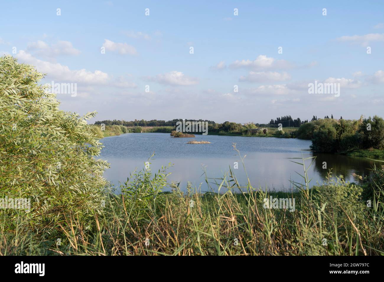 Agmon Hefer im Hefer Valley Stockfoto