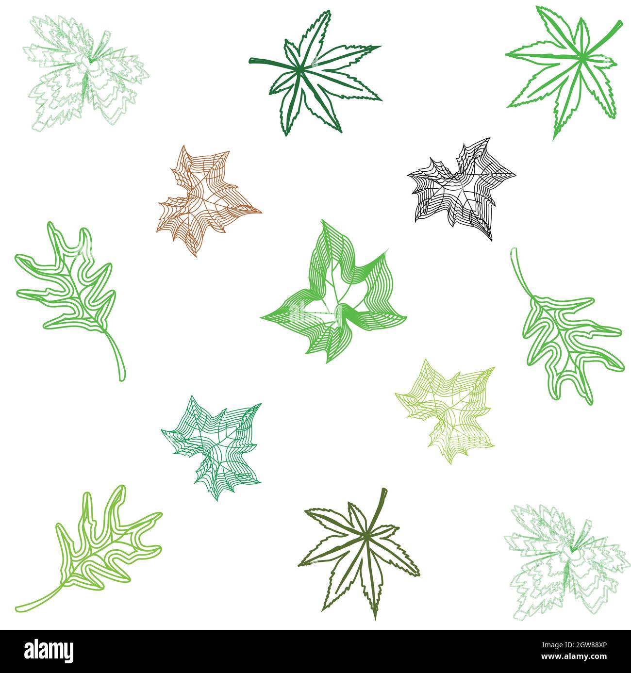 Drucken nahtlose Muster Vektor-Design Stock Vektor