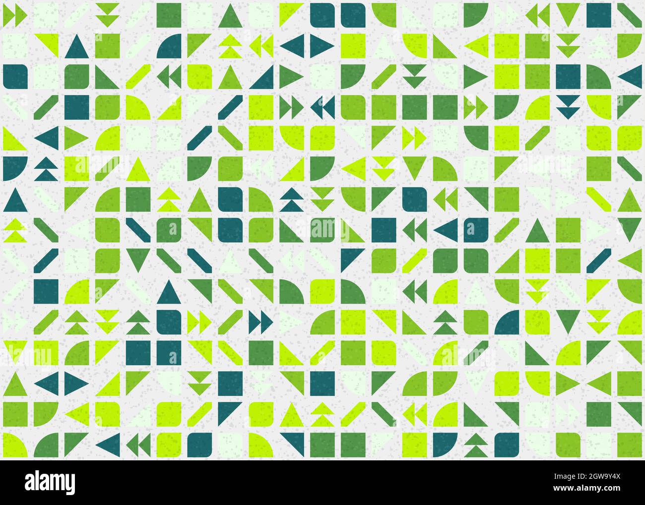 Abstrakte geometrische generative Illustrationen Stock Vektor