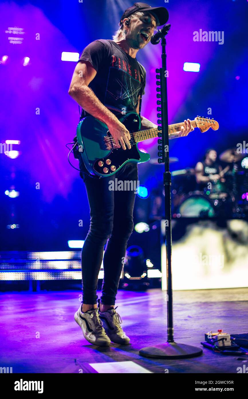 All Time Low Live bei O2 Apollo Manchester, Großbritannien 26. September 2021 Stockfoto