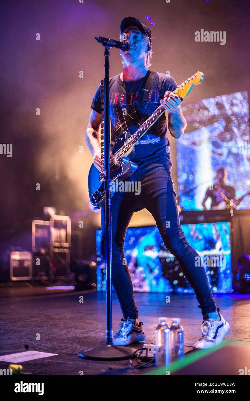 All Time Low Live bei O2 Apollo Manchester, Großbritannien 26. September 2021 Stockfoto