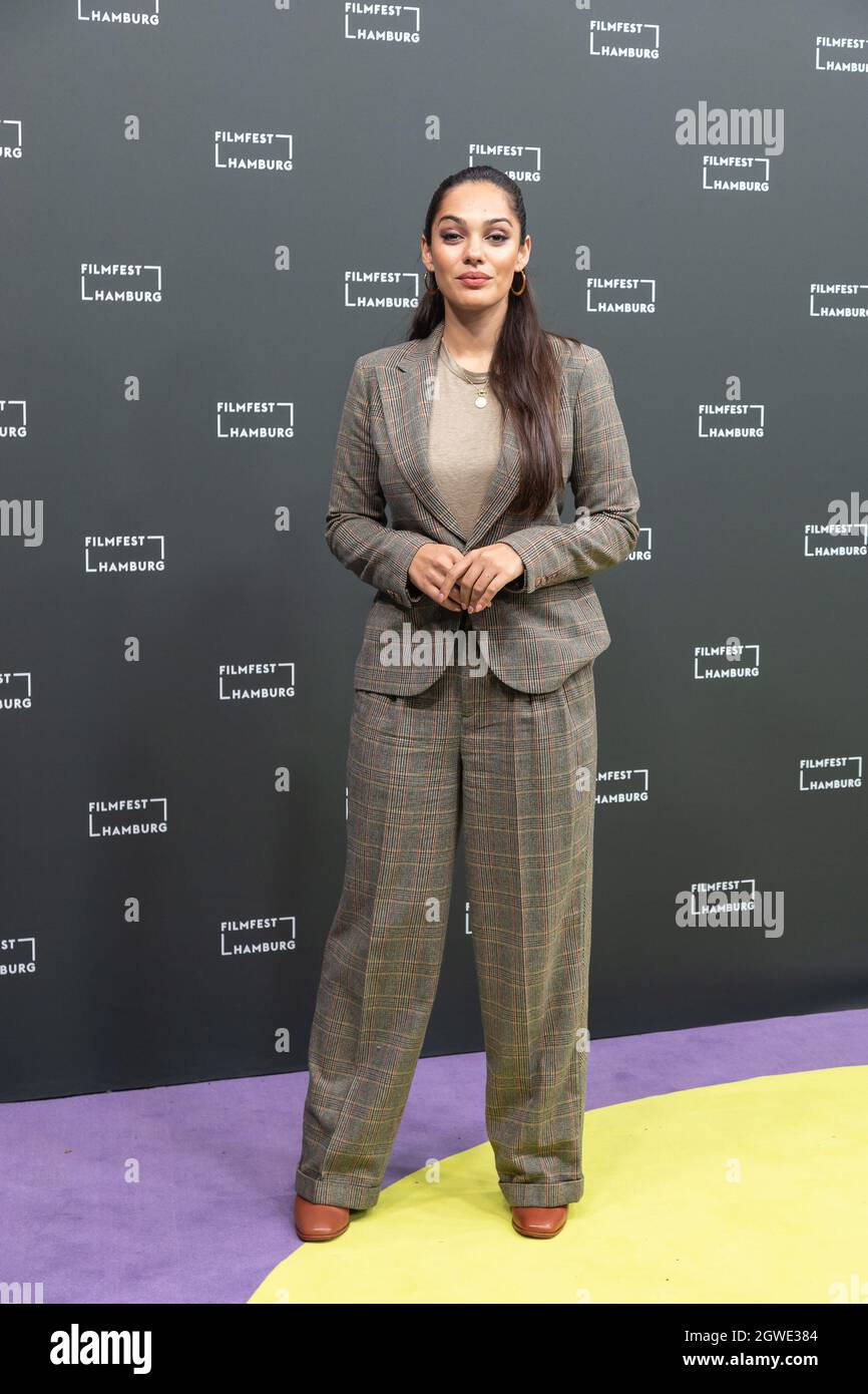 Die Schauspielerin Nilam Farooq Beim Filmfestival Hamburg Stockfoto