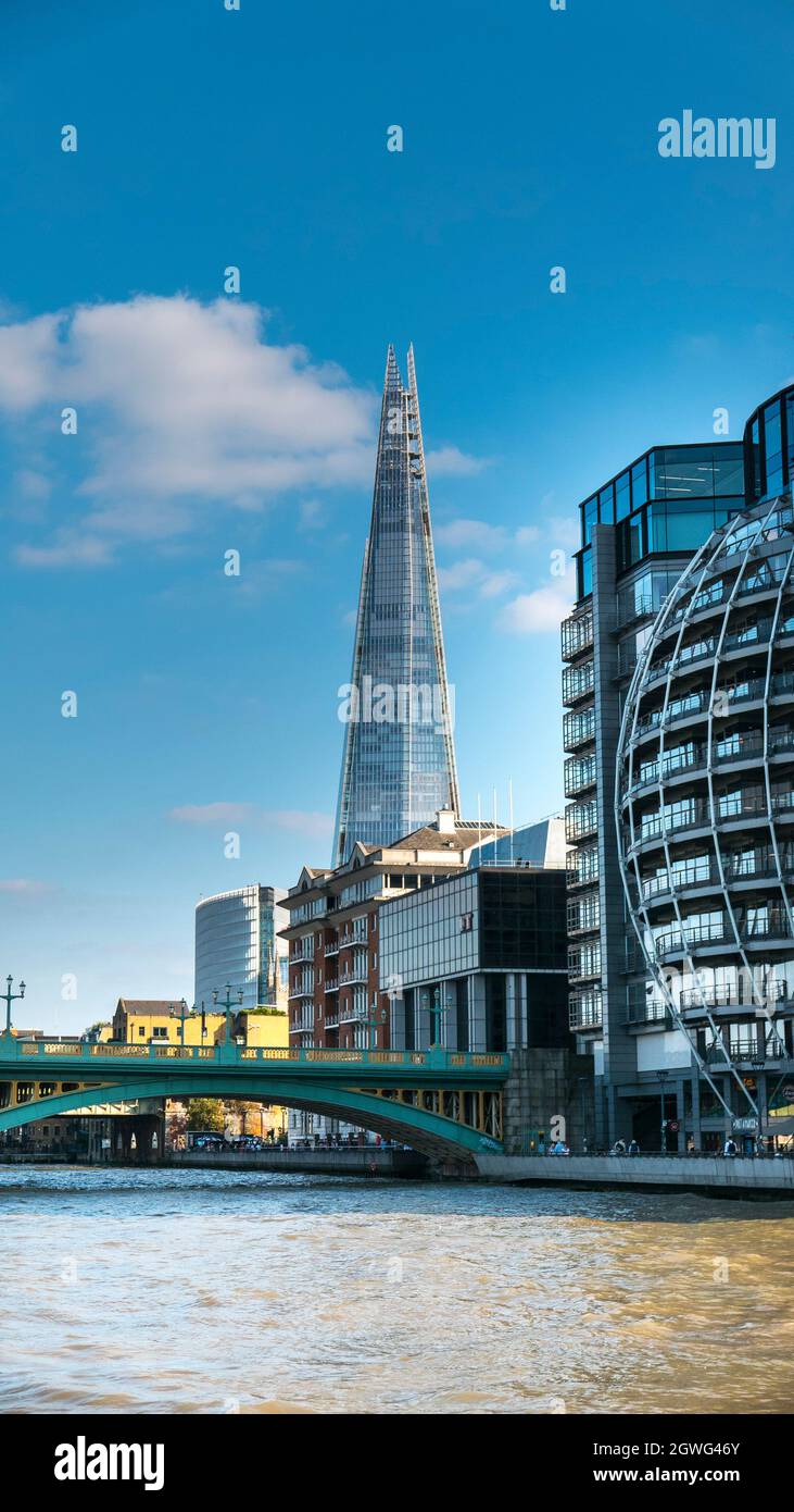 Die Splitter des Glas-London Stockfoto