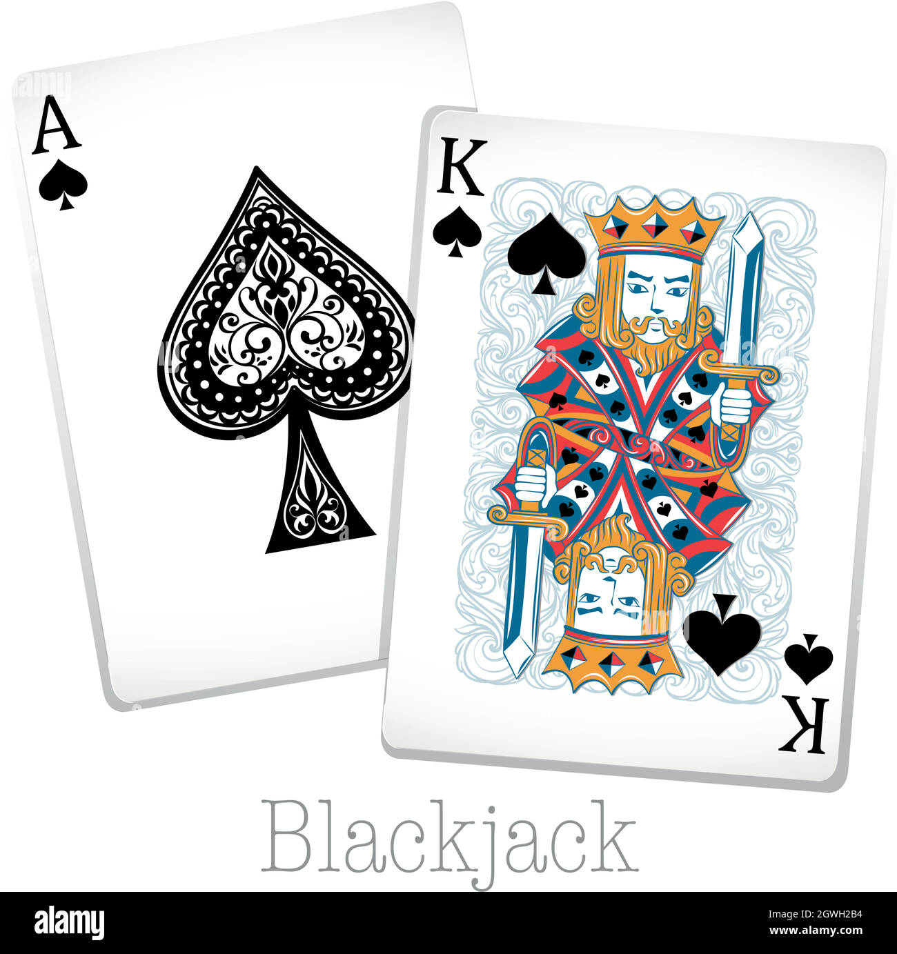 Clipart Spielkarten Ausgeschnittene Stockfotos Und bilder Alamy