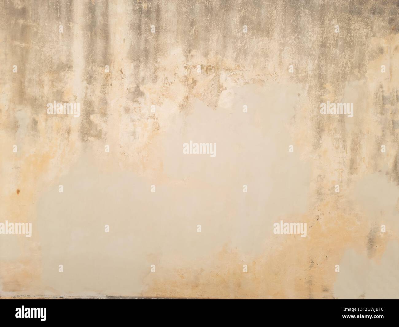 Alt verwittert außen rau starken Stein Wand Hintergrund Textur Stockfoto