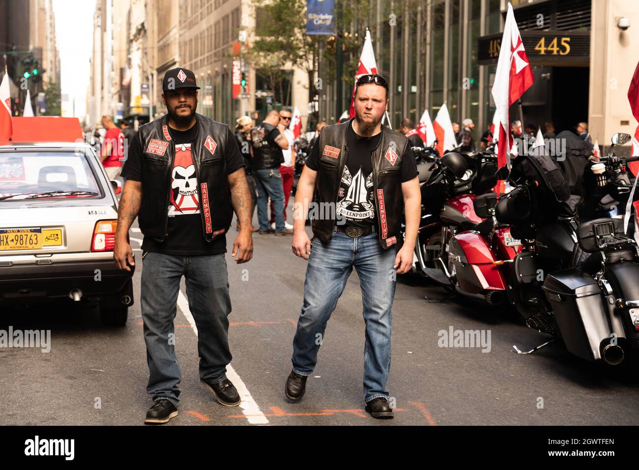 84. Jährliche Parade zum Pulaski-Tag in New York City - 3. Oktober 2021 Stockfoto