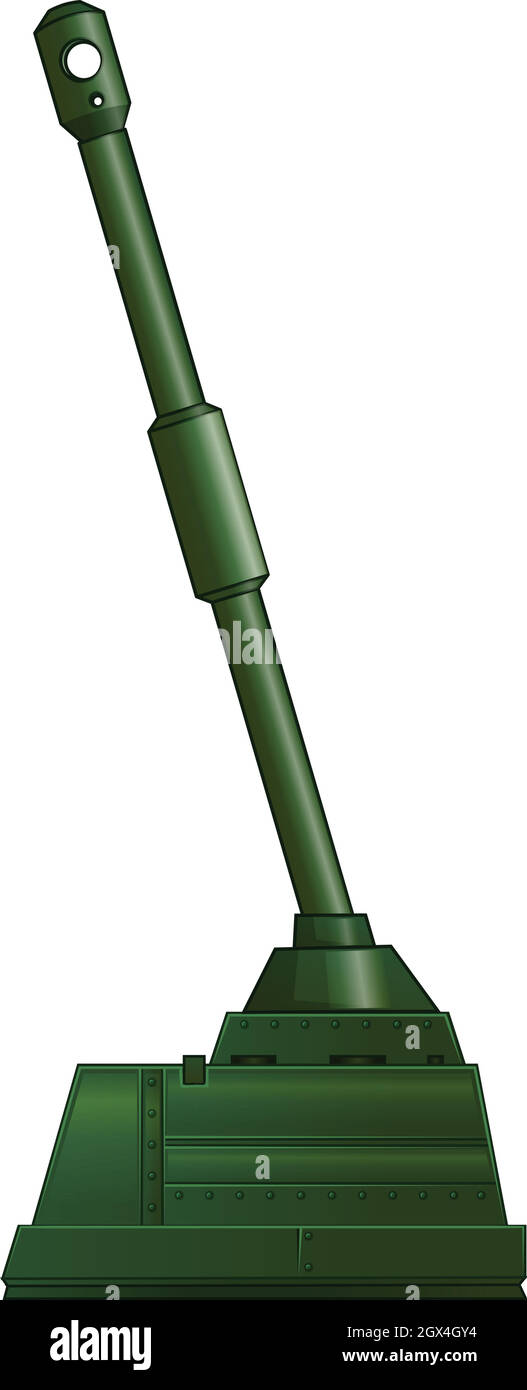 Hebelkanone Stock Vektor